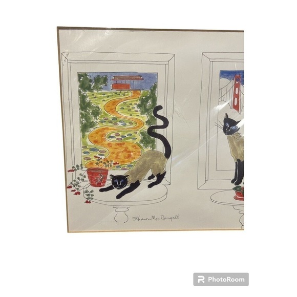 Sharon Mac Dougall “San Francisco” Print 1997, Autographed - Picture 2 of 5